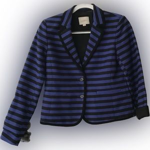 LOFT Blazer Striped